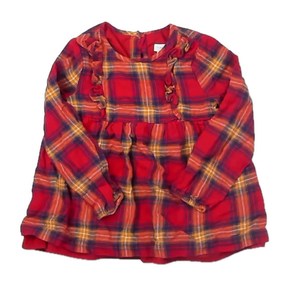 Tahari Other - Tahari Girls Red | Blue Plaid Blouse size: 3T